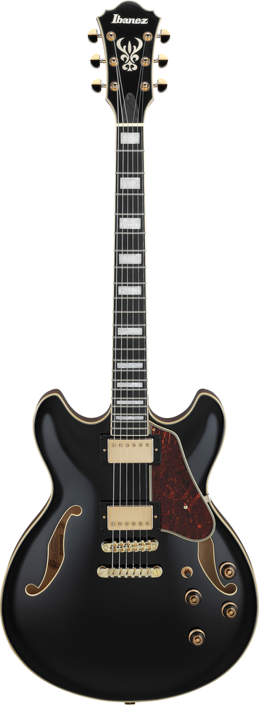 Ibanez AS93BCBK Semi-Hollow Electric Guitar  -Black