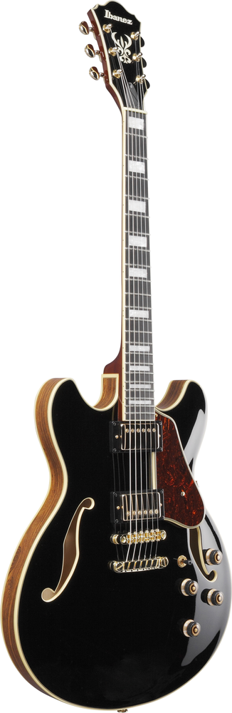 Ibanez AS93BCBK Semi-Hollow Electric Guitar  -Black