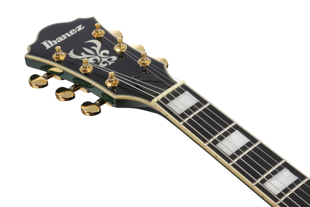 Ibanez AS93FM Electric Guitar - Transparent Moss Green