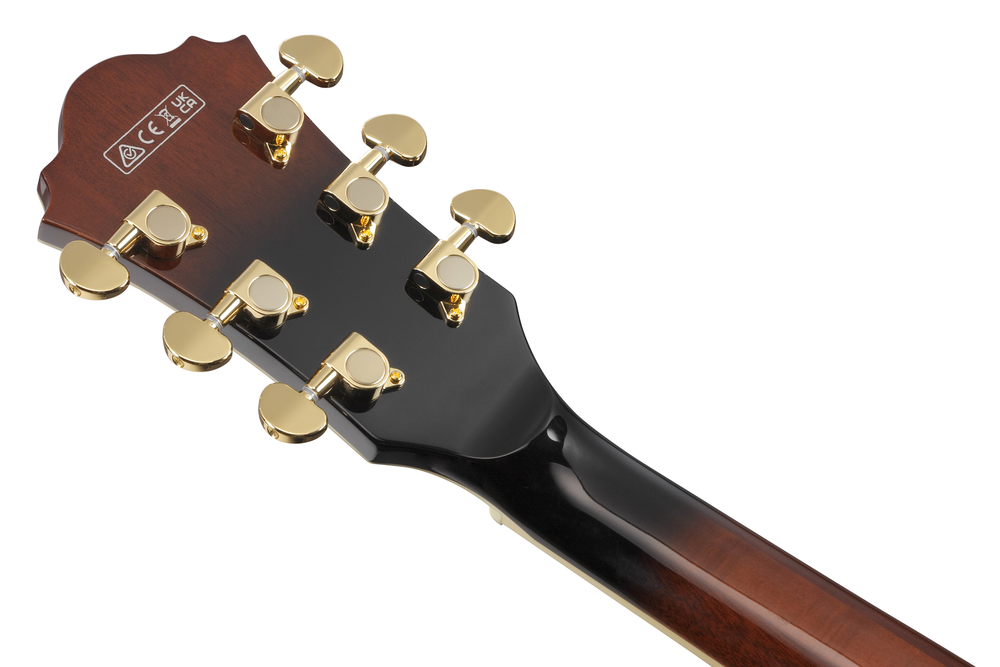 Ibanez AS93QMSP Electric Guitar - Dark Brown Sunburst