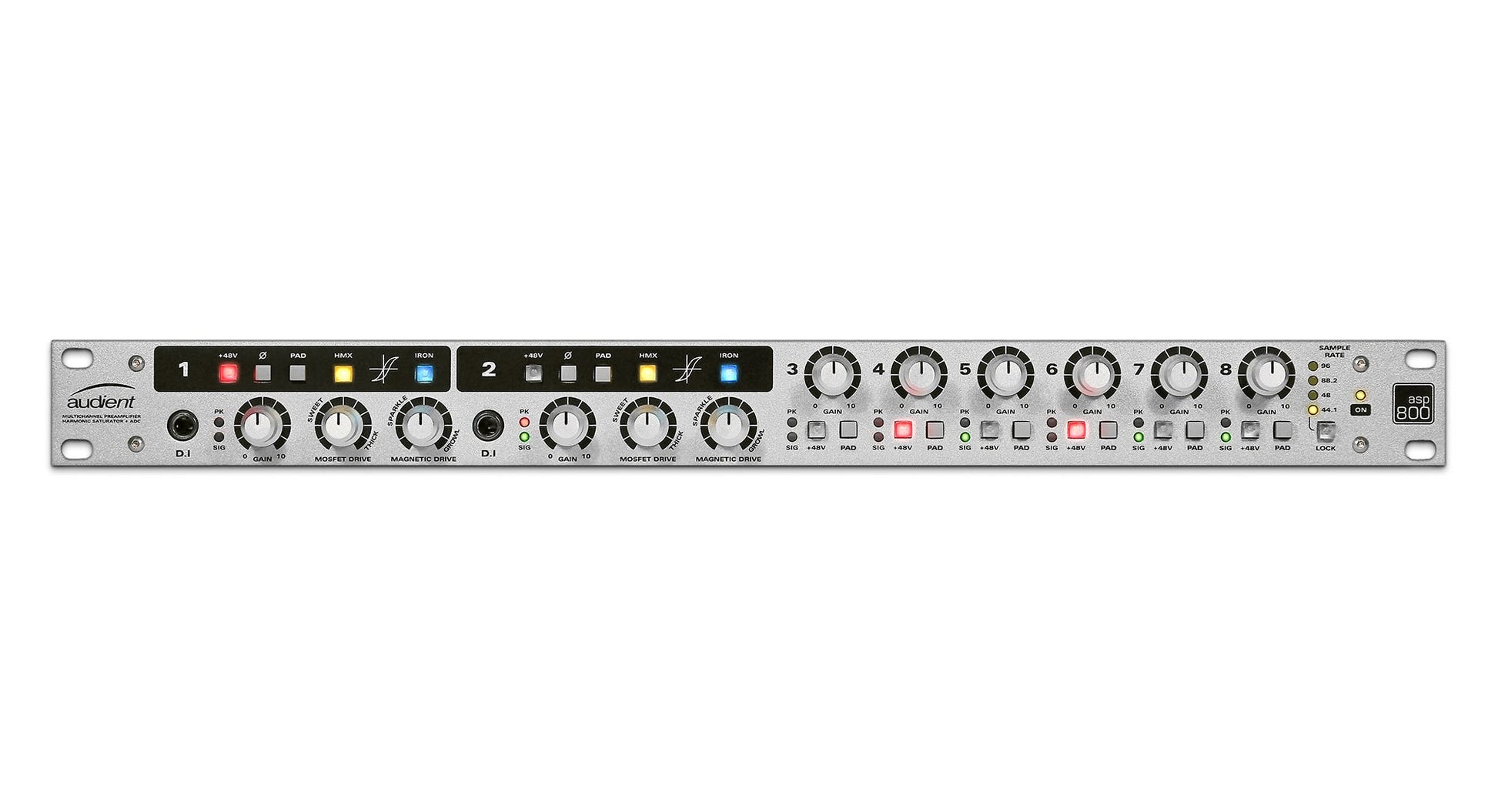 Audient ASP800 8-Channel Mic Preamp