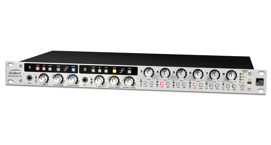 Audient ASP800 8-Channel Mic Preamp