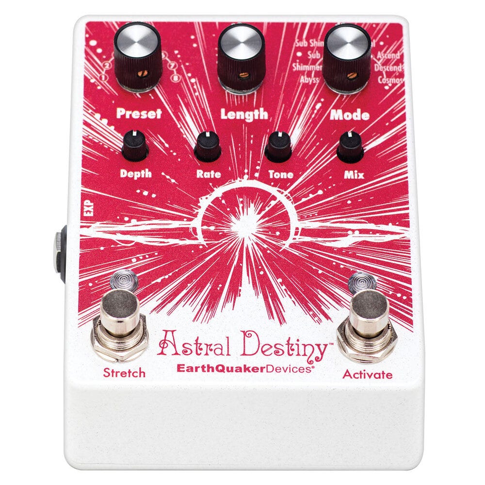 Earthquaker Devices Astral Destiny Modulated Octave Reverb Pedal