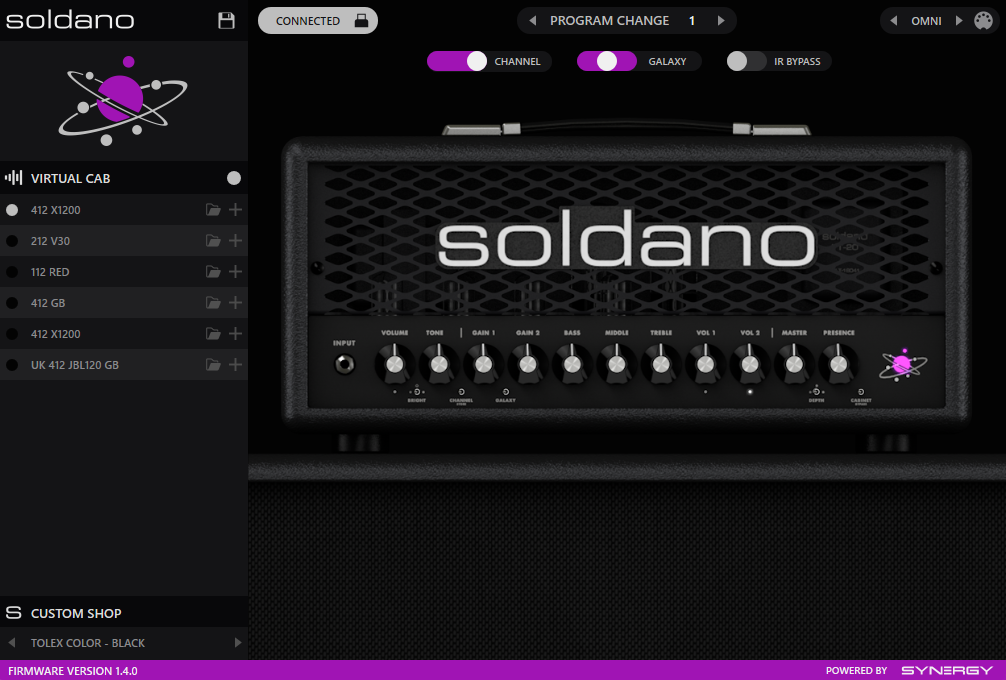 Soldano Astro-20 1x12 20w Tube Guitar Combo