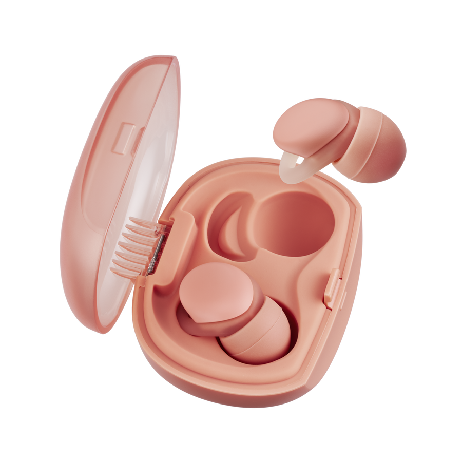 Audio Technica AT-ERP3 CO Noise Reduction Earplugs - Coral