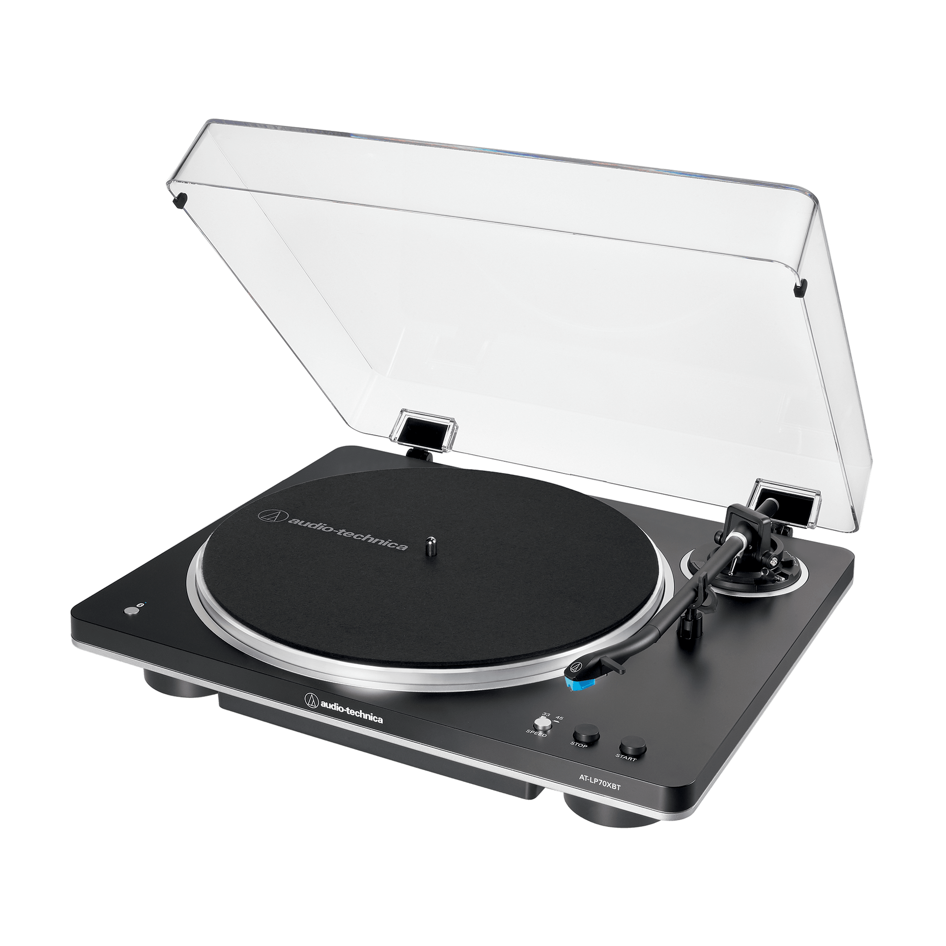 Audio Technica LP70X-BT BS Fully Automatic Belt-Drive Stereo Turntable w/Bluetooth - Black / Silver