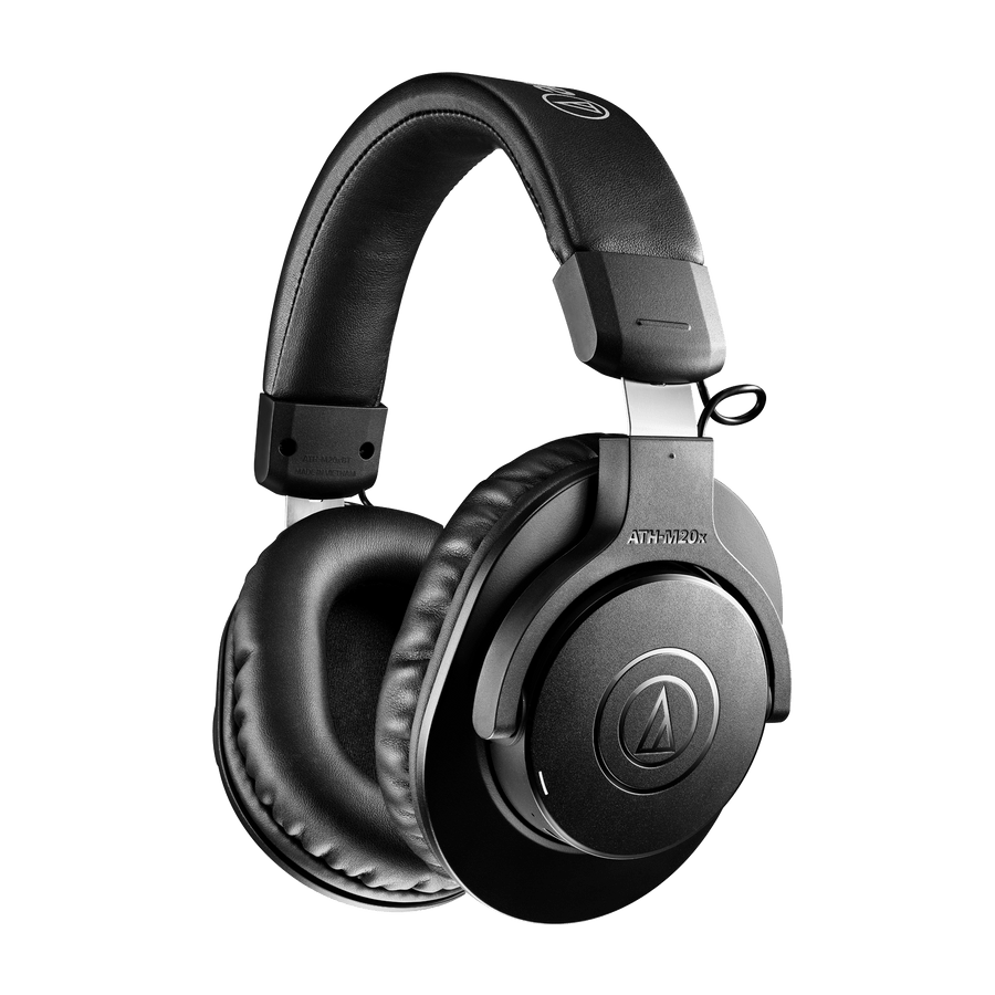 Audio Technica M20xBT Wireless Headphones - Black