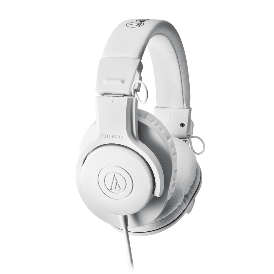 Audio Technica M20X Studio Headphones - White