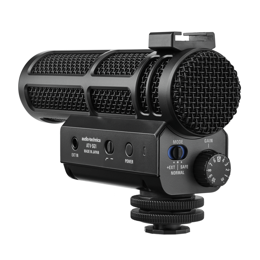 Audio Technica ATV-SG1 Battery Powered on-Camera Shotgun Mic