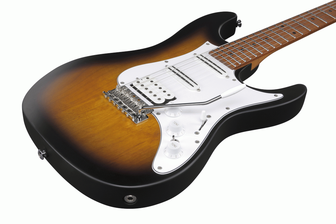 Ibanez ATZ10P STM Andy Timmons Signature Premium Guitar w/Bag - Sunburst Matte