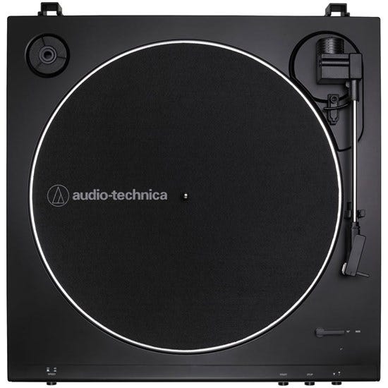 Audio Technica LP60X Fully Automatic Belt-Drive Stereo Turntable - Black