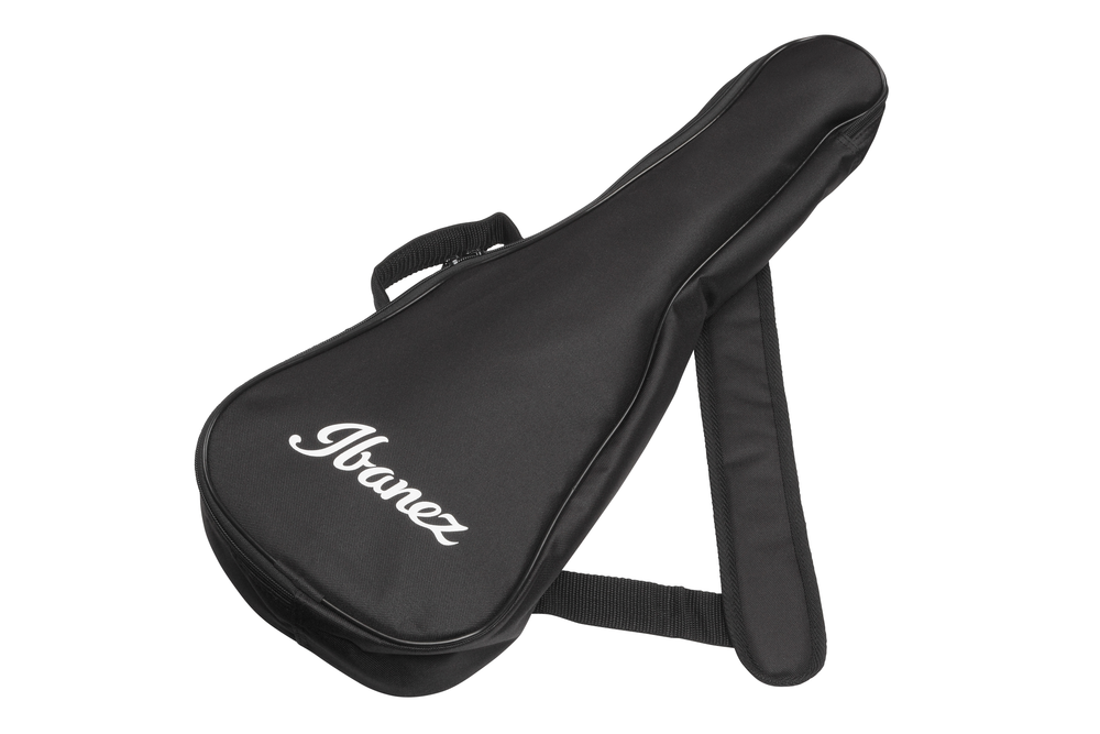 Ibanez AUP10N Ukulele w/ Bag - Open Pore Light Brown Sunburst