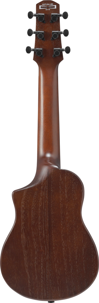 Ibanez AUP10N Ukulele w/ Bag - Open Pore Light Brown Sunburst