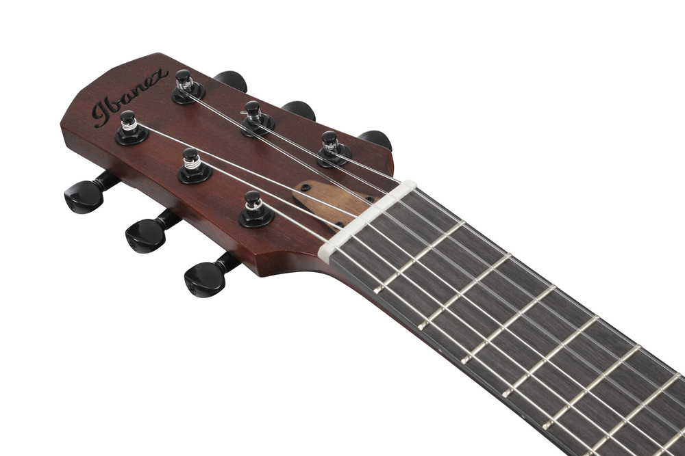 Ibanez AUP10N Ukulele w/ Bag - Open Pore Light Brown Sunburst