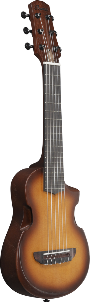 Ibanez AUP10N Ukulele w/ Bag - Open Pore Light Brown Sunburst