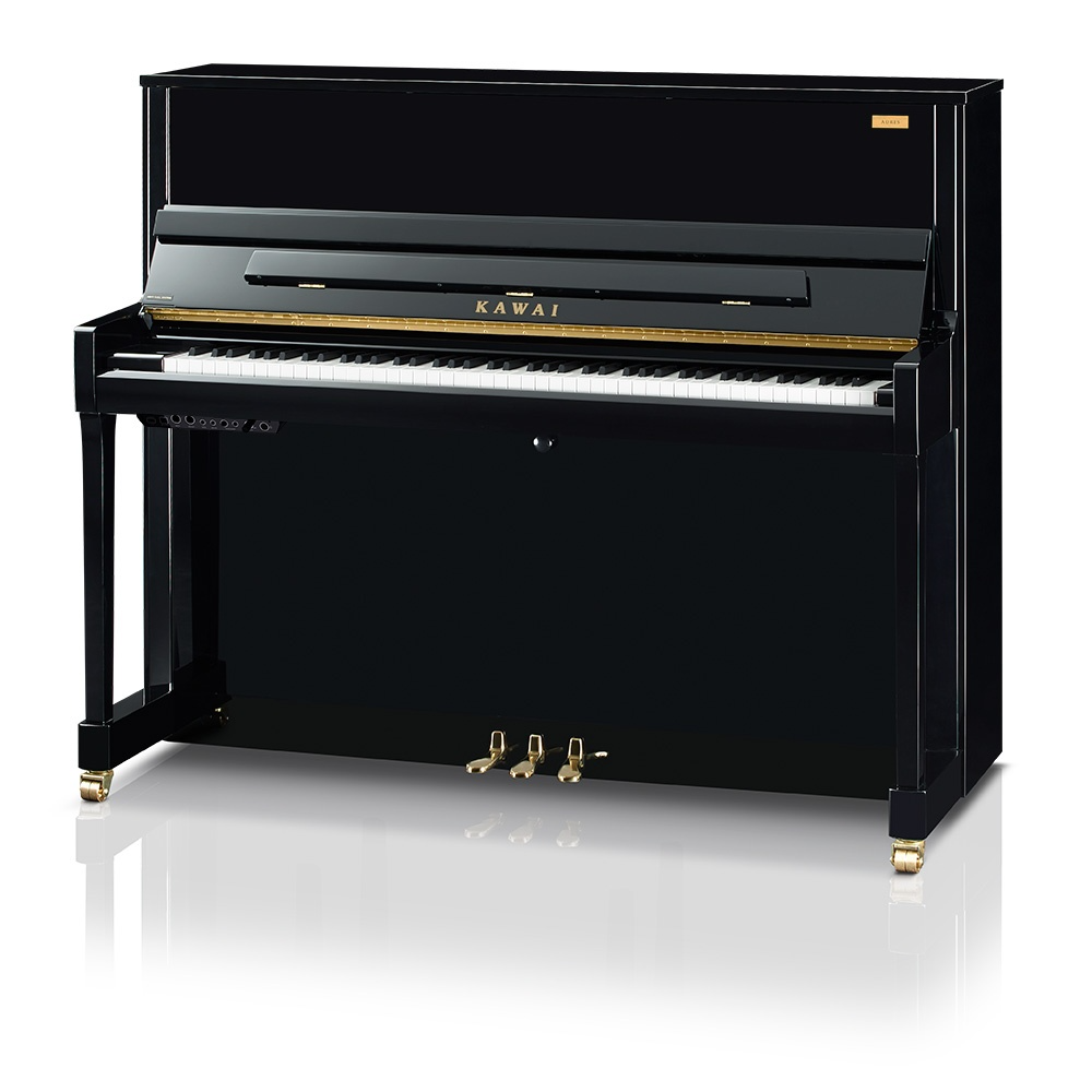 Kawai K-300 Aures2 Hybrid Piano - Ebony Polish