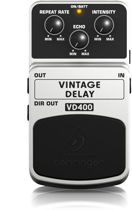Behringer VD400 Vintage Delay Pedal