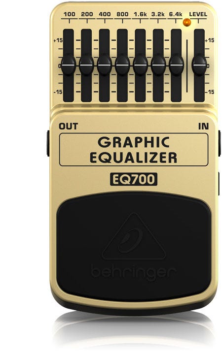 Behringer EQ700 Graphic Equaliser Pedal