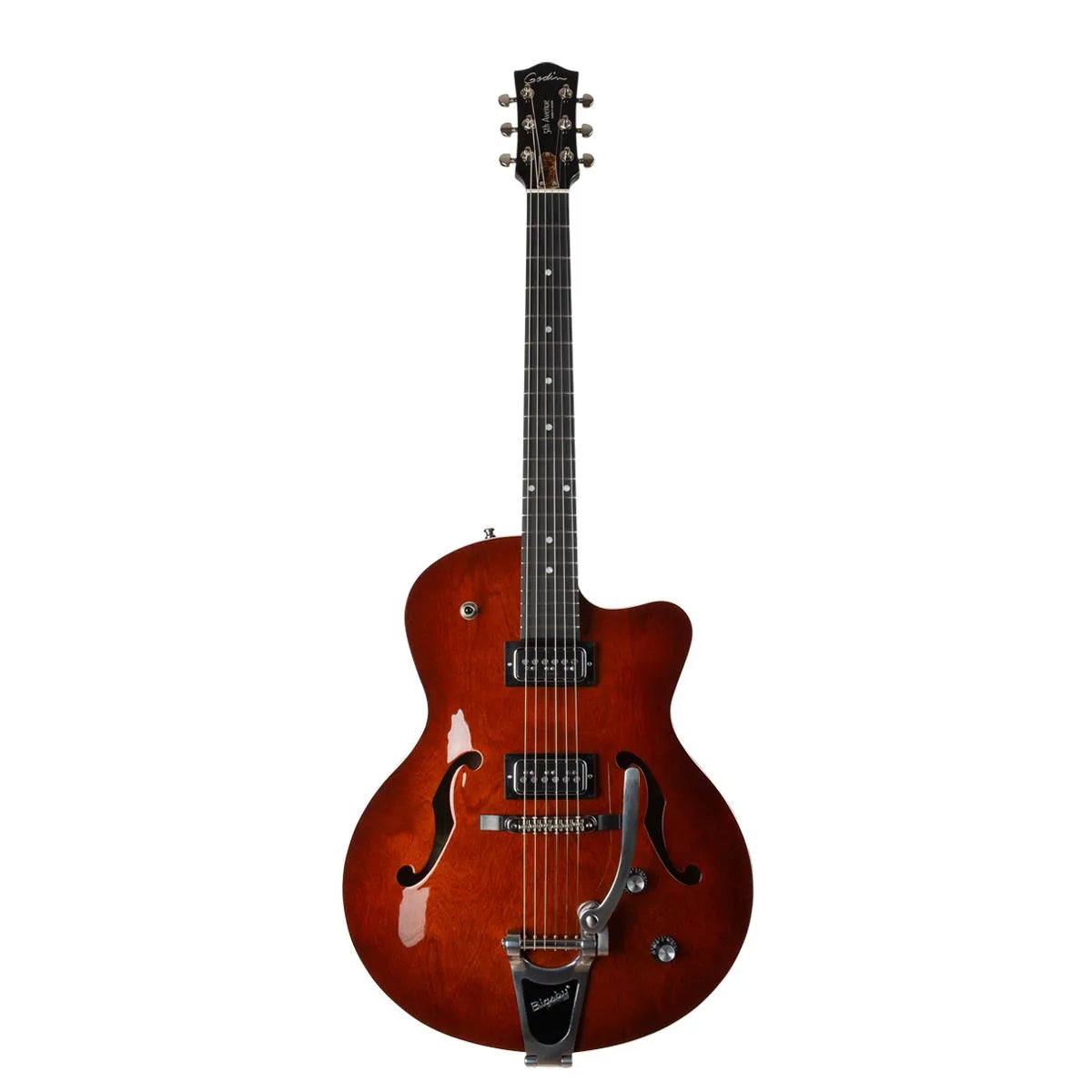 Godin 5th Avenue Uptown T-Armond - Havana Burst