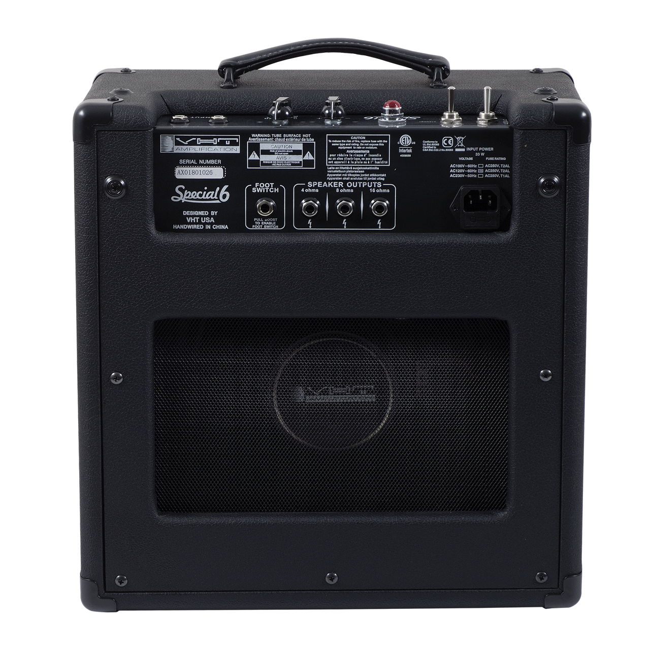 VHT Special 6 1x10" Guitar Amp Combo - Open Box / One Only