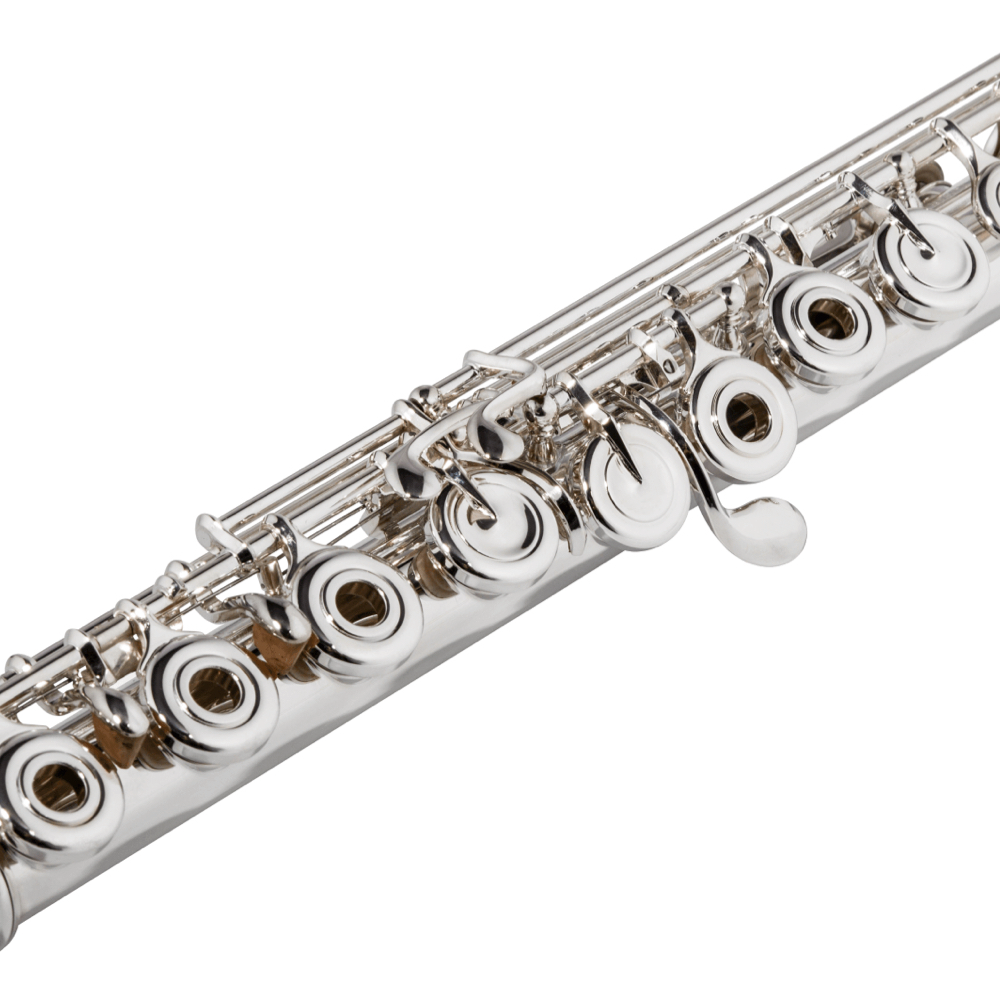 Azumi AZ-Z3RBEO-C Intermediate Flute - Sterling Silver Body / B Foot / Split E / Offset G / Open Hole Keys / C# Trill Key