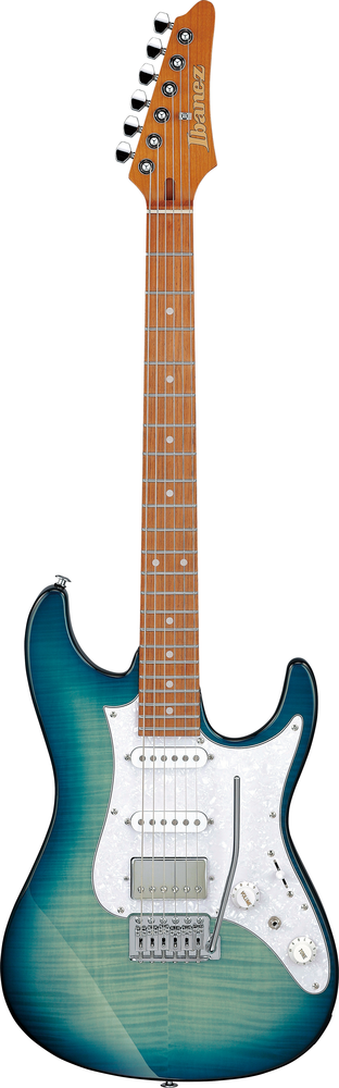 Ibanez AZ22S1F Electric Guitar - Transparent Turquoise Burst
