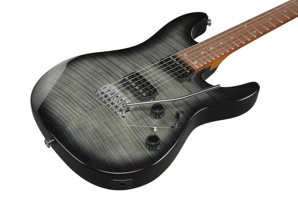Ibanez AZ24S1F Electric Guitar - Transparent Black Sunburst