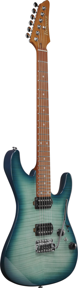 Ibanez AZ24S1F Electric Guitar - Transparent Turquoise Burst