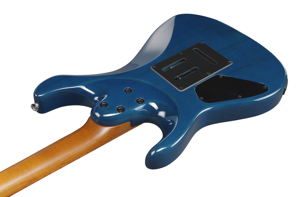 Ibanez AZ24S1F Electric Guitar - Transparent Turquoise Burst