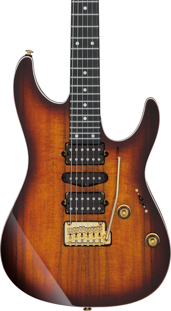 Ibanez AZ47P2K Premium Electric Guitar w/Gig Bag - Dragon Eye Burst