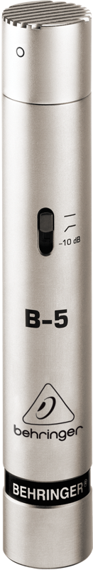 Behringer B-5 Small Diaphragm Condenser Microphone - Single