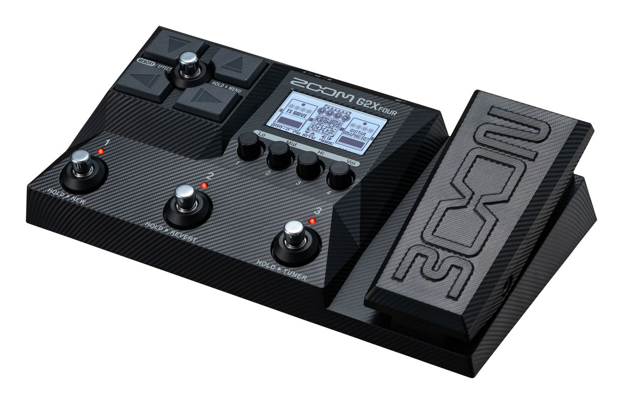 Zoom G2X FOUR Guitar Effects + Amp Simulator Pedal