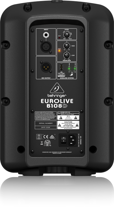 Behringer Eurolive B108D Active 8" Loudspeaker