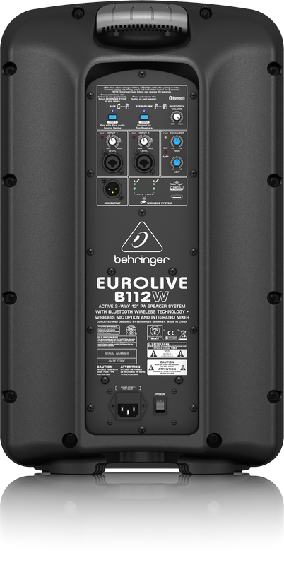 Behringer Eurolive B112W 12" Active Speaker w/Bluetooth