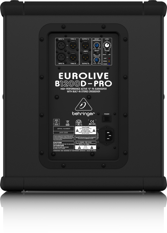 Behringer Eurolive B1200D-Pro 12" Active Subwoofer
