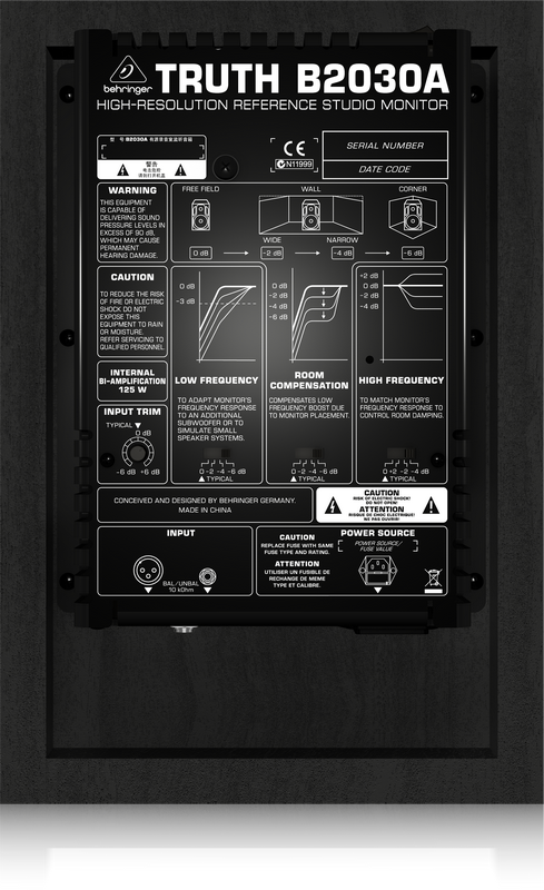Behringer Truth B2030A Studio Monitor (Single)