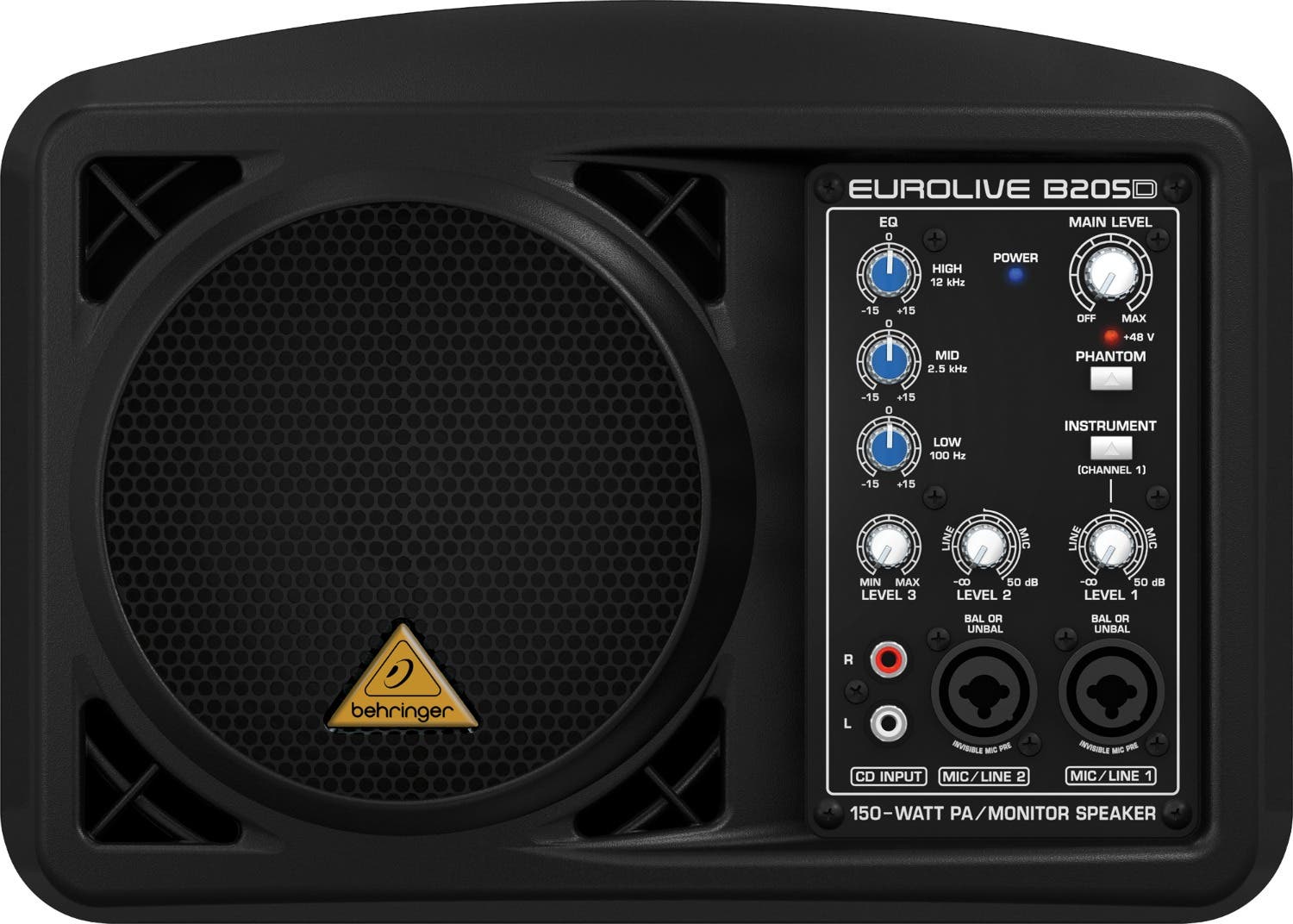 Behringer Eurolive B205D Ultra-Compact Monitor Speaker