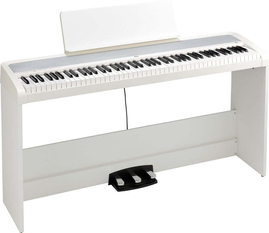 Korg B2+ SP Digital Piano w/Stand Pack - White