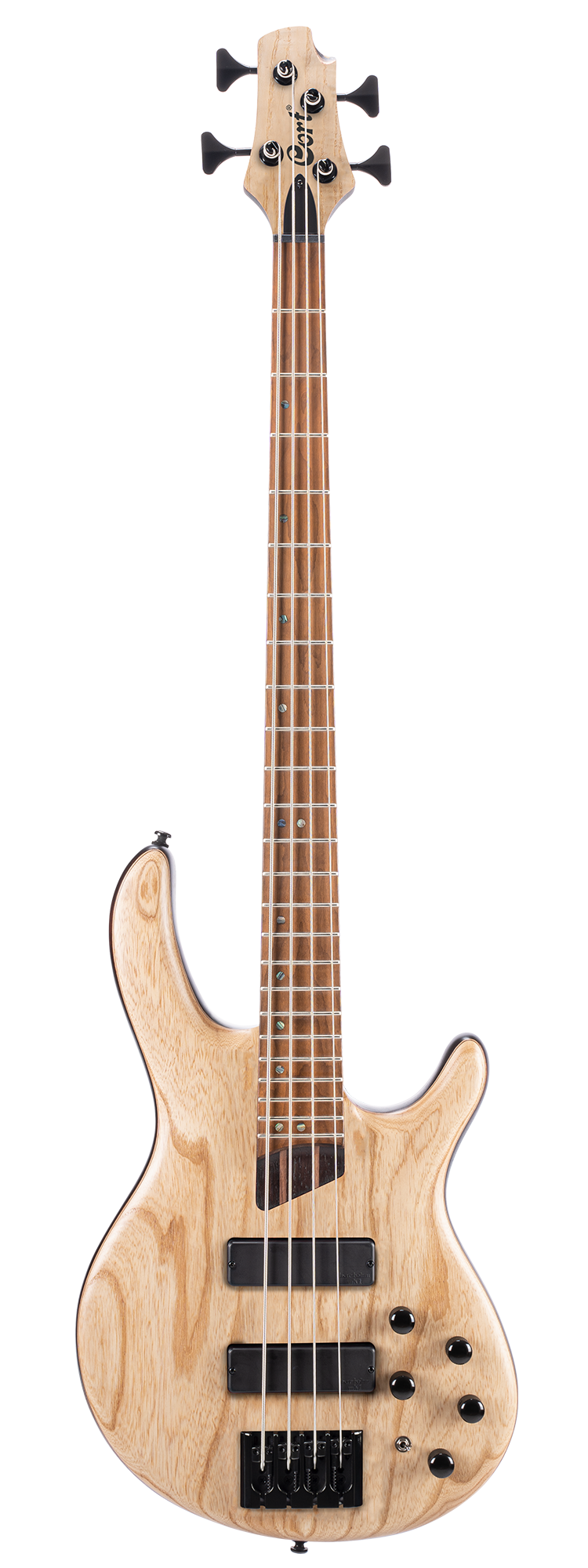 Cort B4-Element 4-String Bass - Open Pore Natural