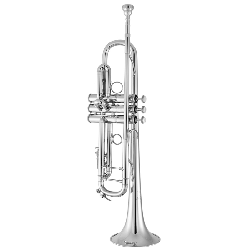Bach Stradivarius 190S72V Professional Bb Trumpet – Silver Plated