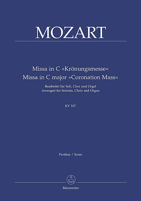 Coronation Mass In C K317 Vocal Sc
