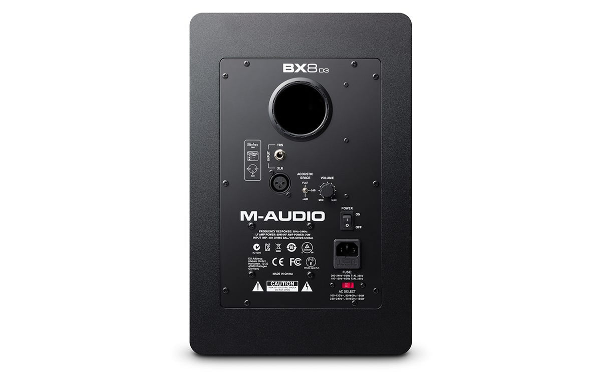 M-Audio BX8 D3 8" Studio Monitor (SINGLE)