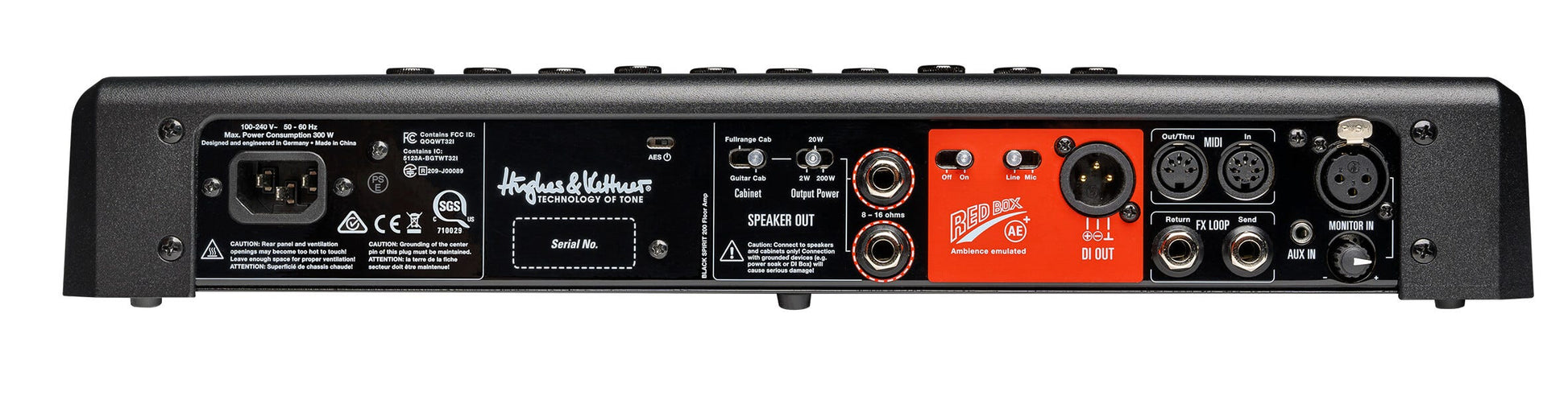 Hughes & Kettner Black Spirit 200 Floor Effects/Amplifier Unit