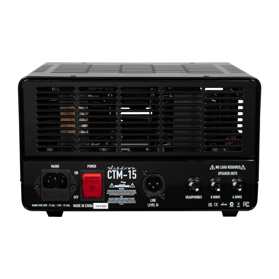 Ashdown CTM-15 Mini Valve Bass Amp Head