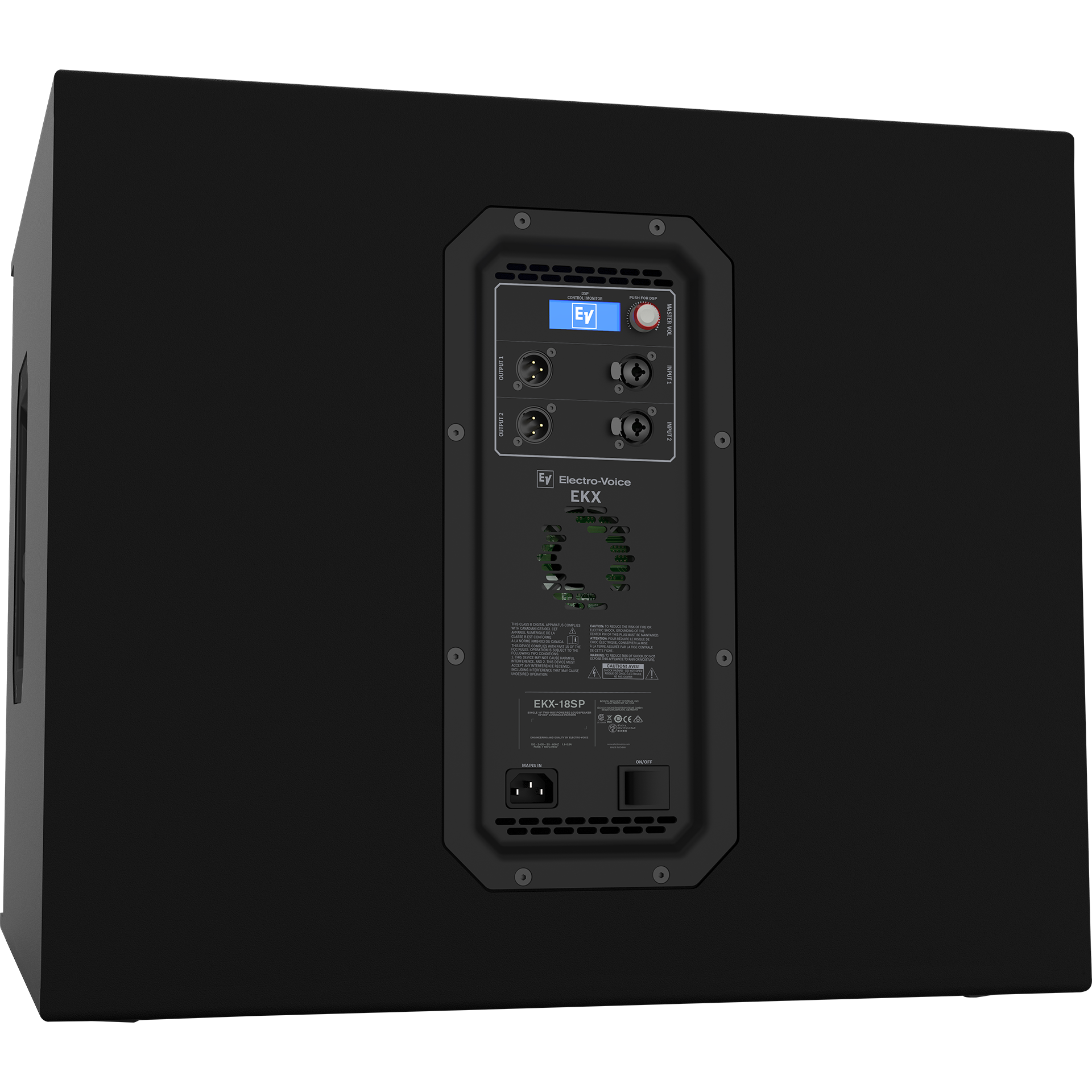 Electrovoice EV EKX18SP Powered 18" Subwoofer (EKX-18SP)