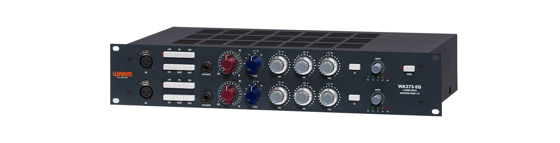 Warm Audio WA273-EQ Dual Channel British Style Mic Preamp + EQ