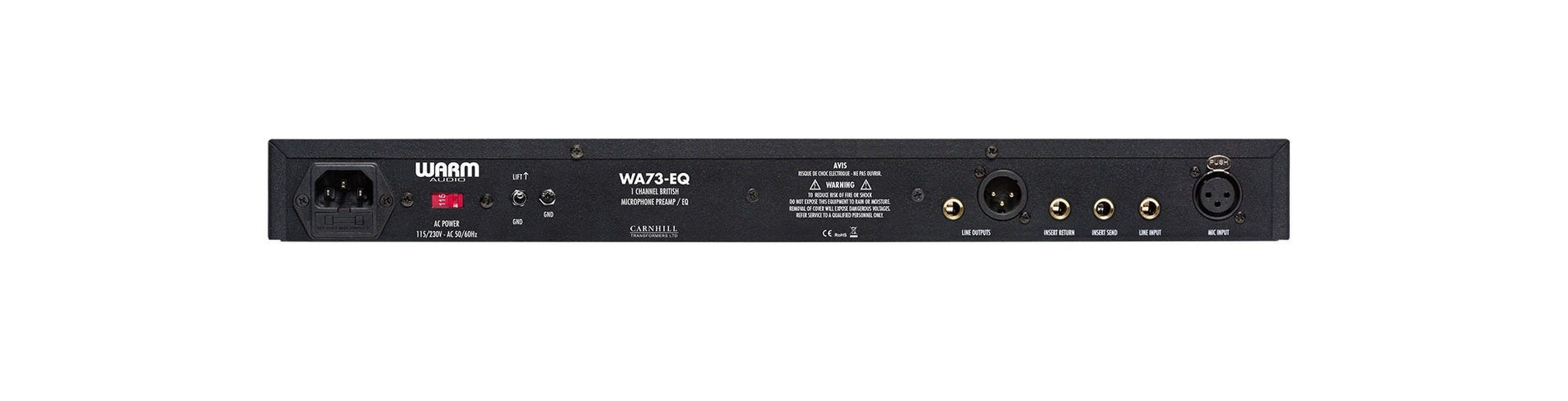 Warm Audio WA73-EQ Single Channel British Style Mic Preamp