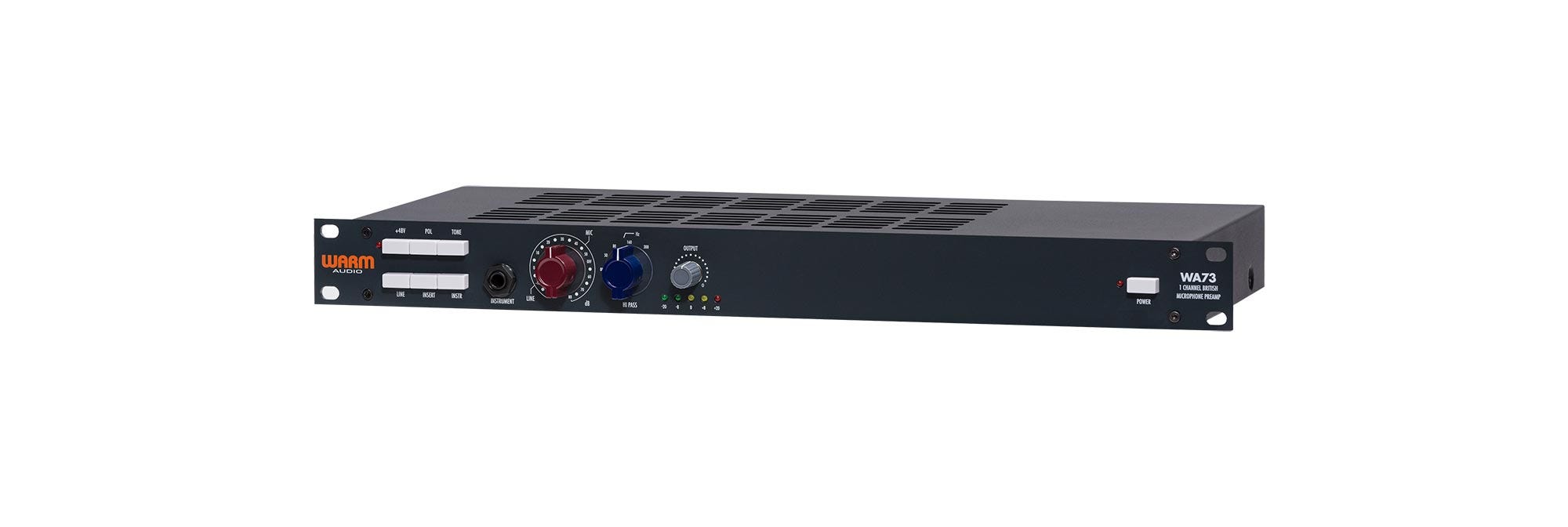Warm Audio WA73 Single Channel British Style Mic Preamp | Better Music