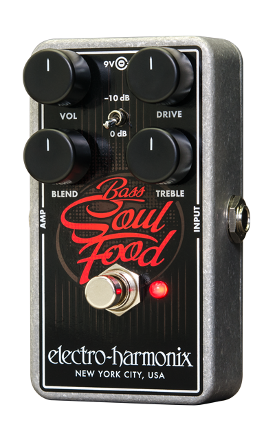 EH Bass Soul Food Overdrive Pedal