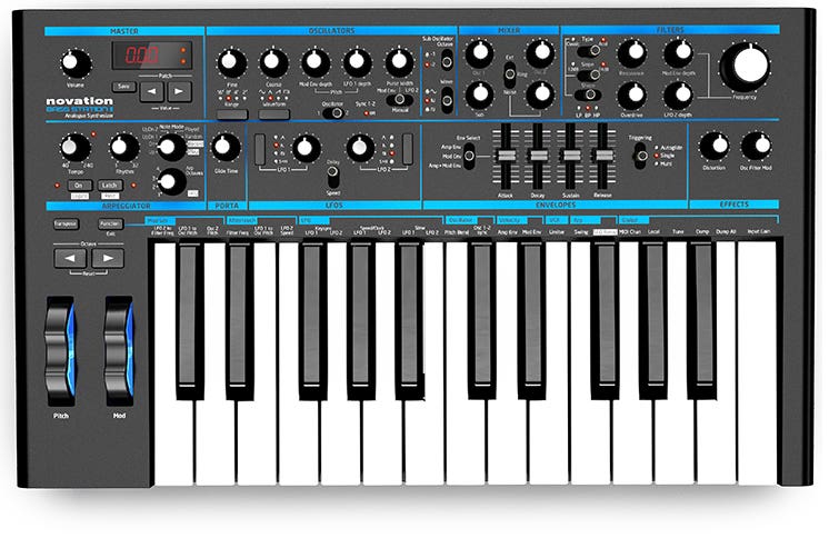鍵盤楽器 novation bass station Novation Bass Station II analogue mono-synth | Better Music